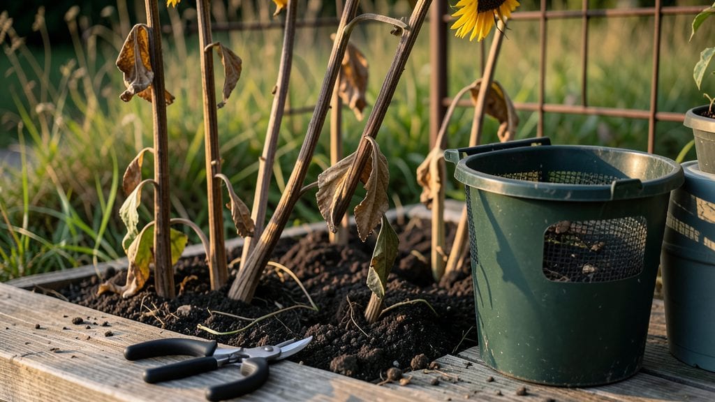 What To Do With Dead Sunflower Stalks: Creative Upcycling for Garden Magic