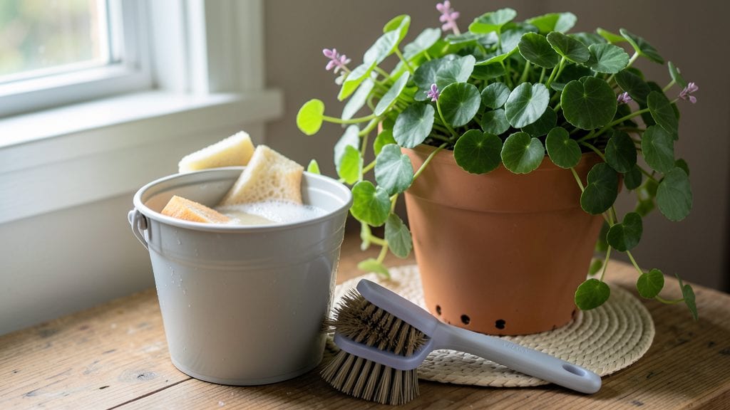 How to Clean Clay Flower Pots: Vinegar Soak Revival for Stubborn Grime