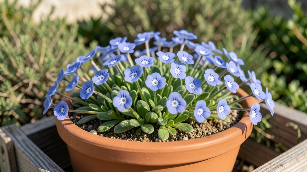 Blue Eyed Beauty Flower: Pacific Northwest's Frost-Resistant Pollinator Climber
