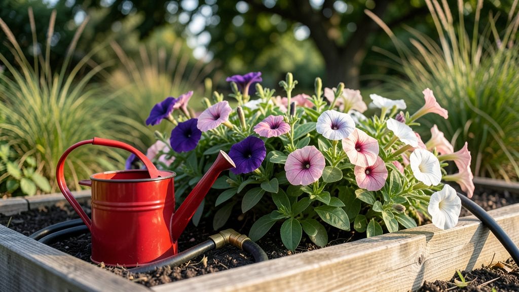 Watering Flower Beds: Deep Roots, Drought-Proof Blooms in Minutes