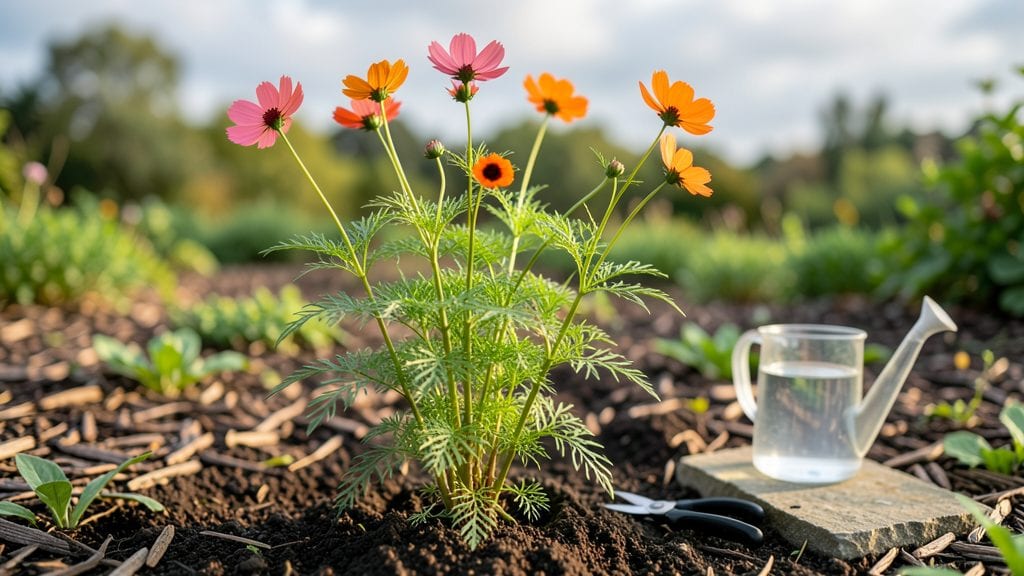 Orange Cosmos Flowers Growing Guide: Pacific Northwest’s Frost-Resistant Starburst Vine