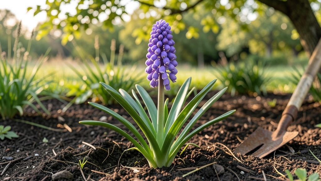 Grape Hyacinth Wildflower Growing Guide: Tiny Blue Starbursts That Bloom Early and Often
