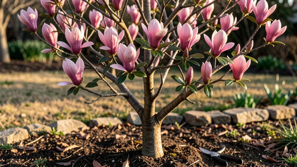 Pink Magnolia Flower: Pacific Northwest's Fragrant Starburst Climber