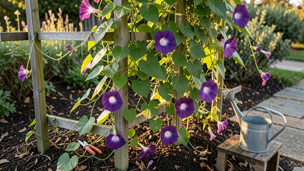 Wild Purple Trumpet Flower: Pacific Northwest’s Bold Starburst for Pollinators