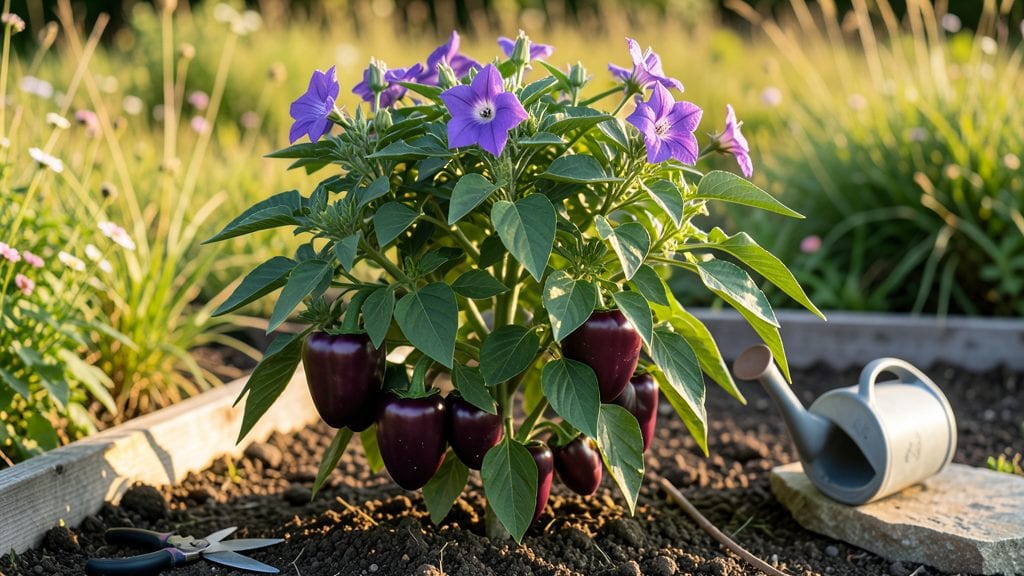 Purple Pepper Flowers Growing Guide: Hummingbird Haven With Year-Round Starbursts