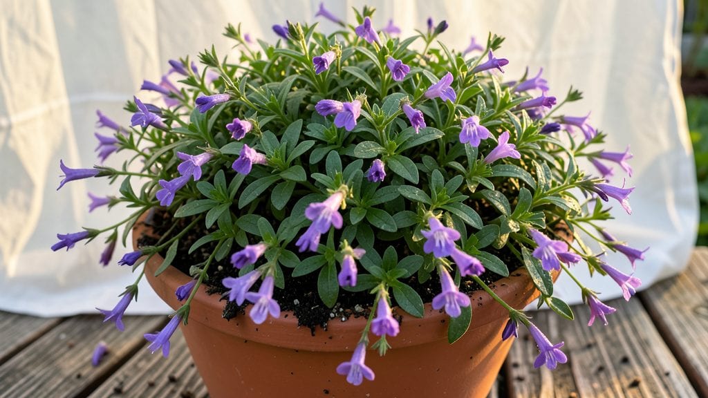 Purple and White Flowering Plants: Pollinator-Packed Vertical Garden Stunners