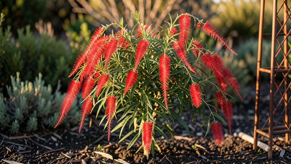 Red Berry Flowers: Pacific Northwest’s Bold Vertical Pollinator Showstoppers