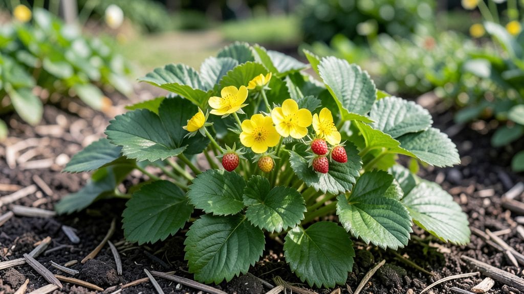 Yellow Flowered Strawberry Plants: Pacific Northwest's Cold-Hardy Pollinator Magnet