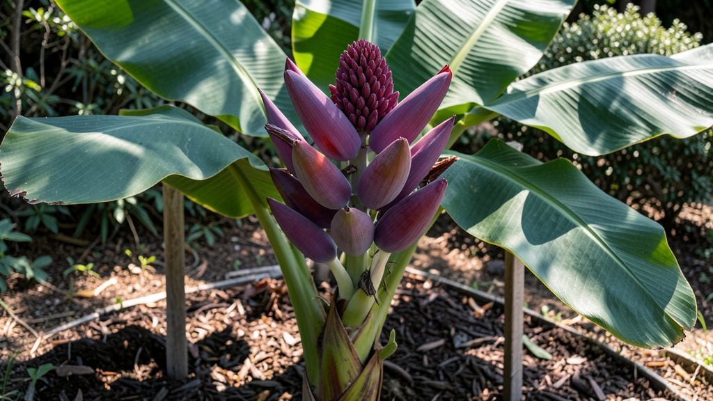 Banana Flower Open: Tropical Harvest in Your Own Backyard