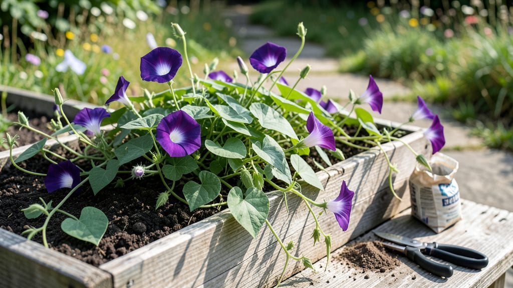 Purple Flower Morning Glory Growing Guide: Vibrant Vines That Bloom Year-Round in Cold Climates