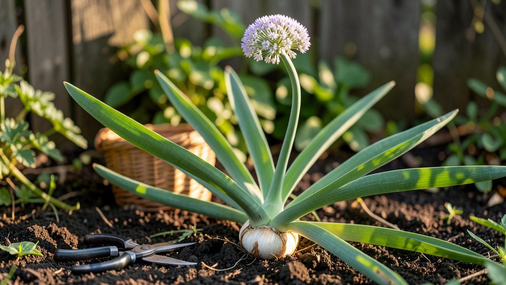 Garlic Scape Flower Growing Guide: Cold-Hardy Perennial With Edible Greens