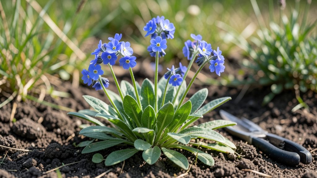 Forget-Me-Not Flowers and Leaves: Cold-Climate Perennials With Delicate Blue Blooms