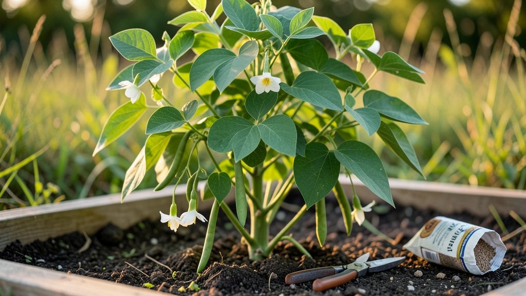 Flowers on Green Bean Plants: Pollinator-Friendly Boost for Bountiful Harvests