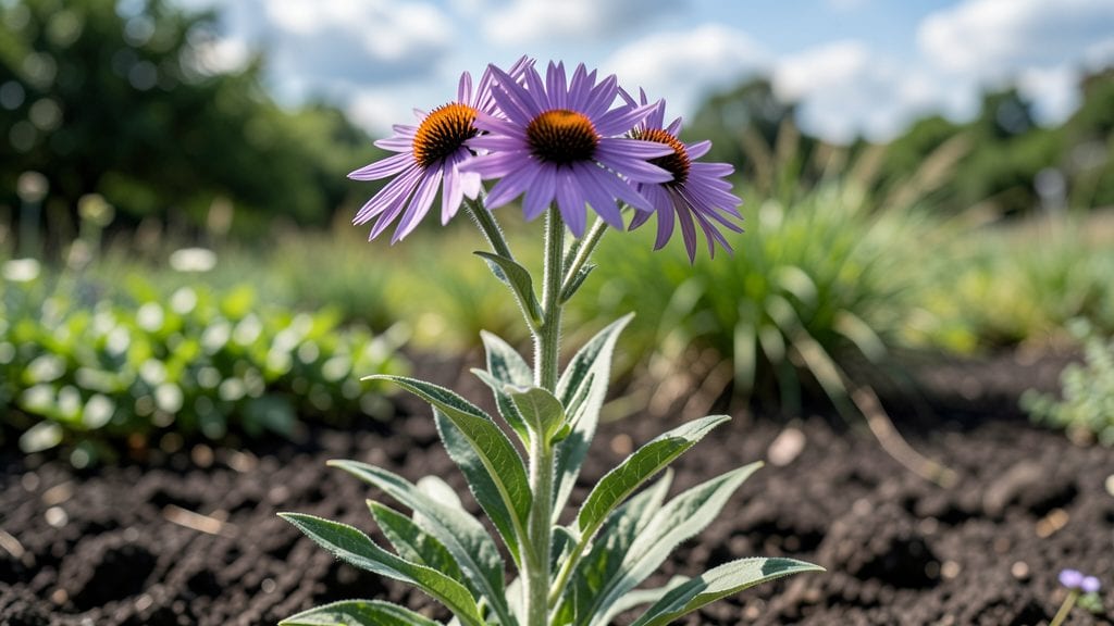 Purple Sphere Flower Growing Guide: Cold-Hardy Climber With Year-Round Color