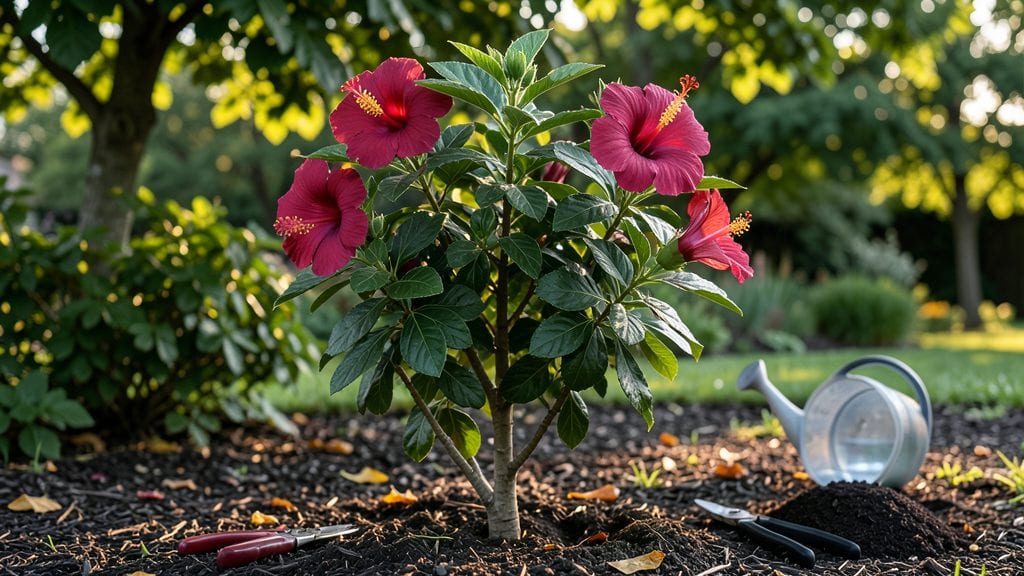 Red Flower With Yellow Center: Pacific Northwest's Bold Starburst Perennial
