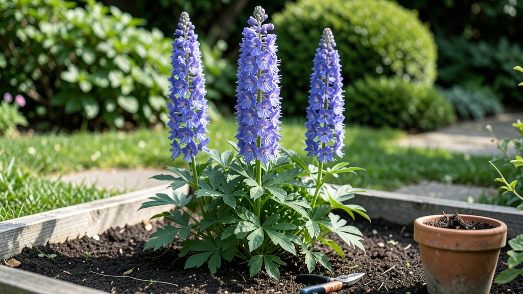 Pretty Purple and Blue Flowers: Dramatic Color Contrast for Pollinator Gardens