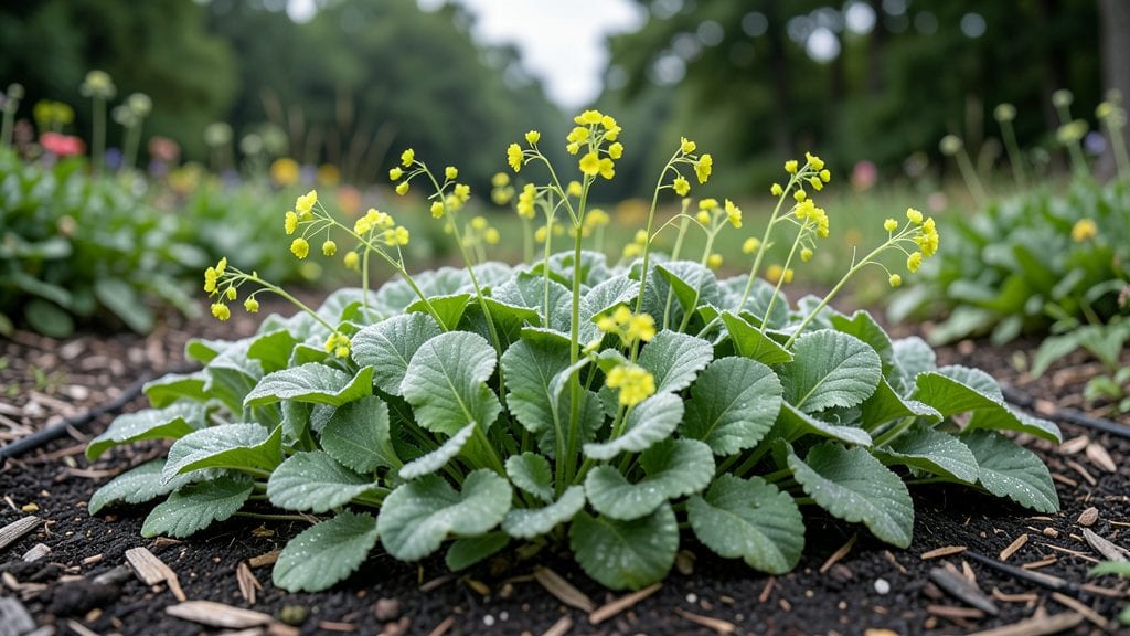 Alchemilla Mollis Flower: Self-Cleaning Leaves and Year-Round Pollinator Magnet