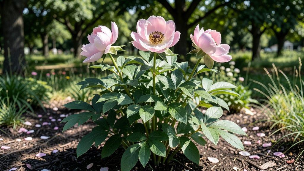 Peony Flower Bed: Frost-Resistant Starbursts for Pacific Northwest Elegance