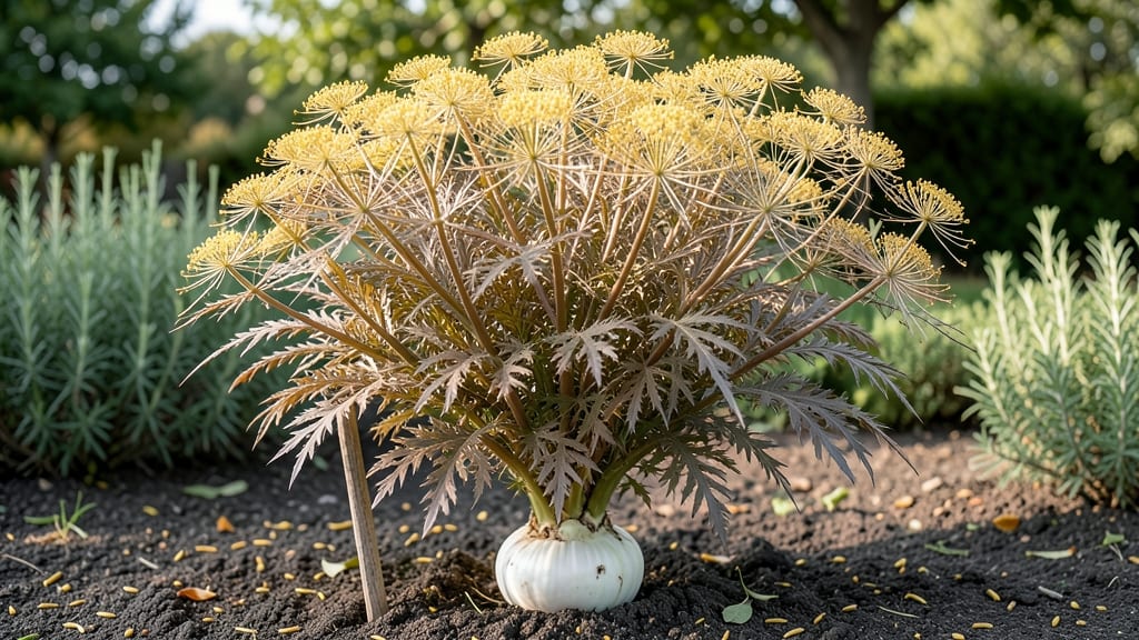 Bronze Fennel Flowers: Ozark-Resilient Height and Fragrant Drama