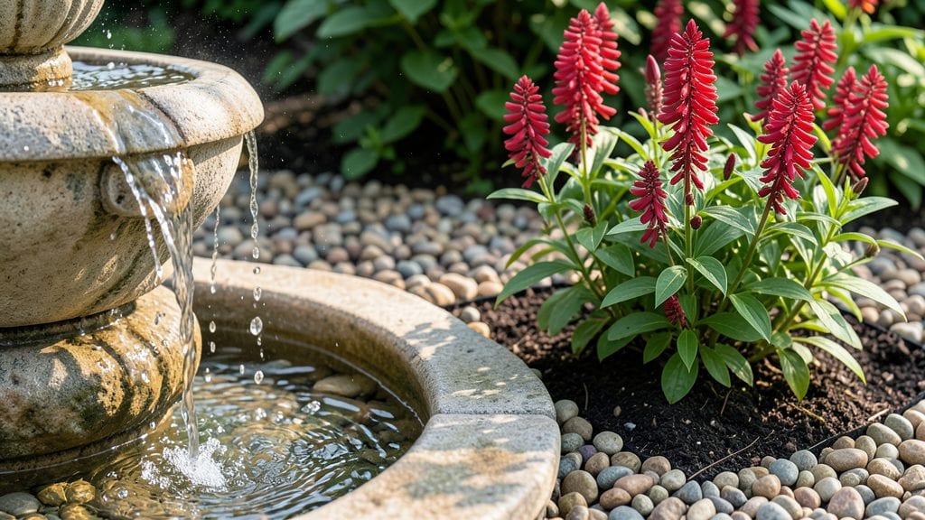 Water Fountain Flowers: Cascading Blooms That Attract Hummingbirds All Season