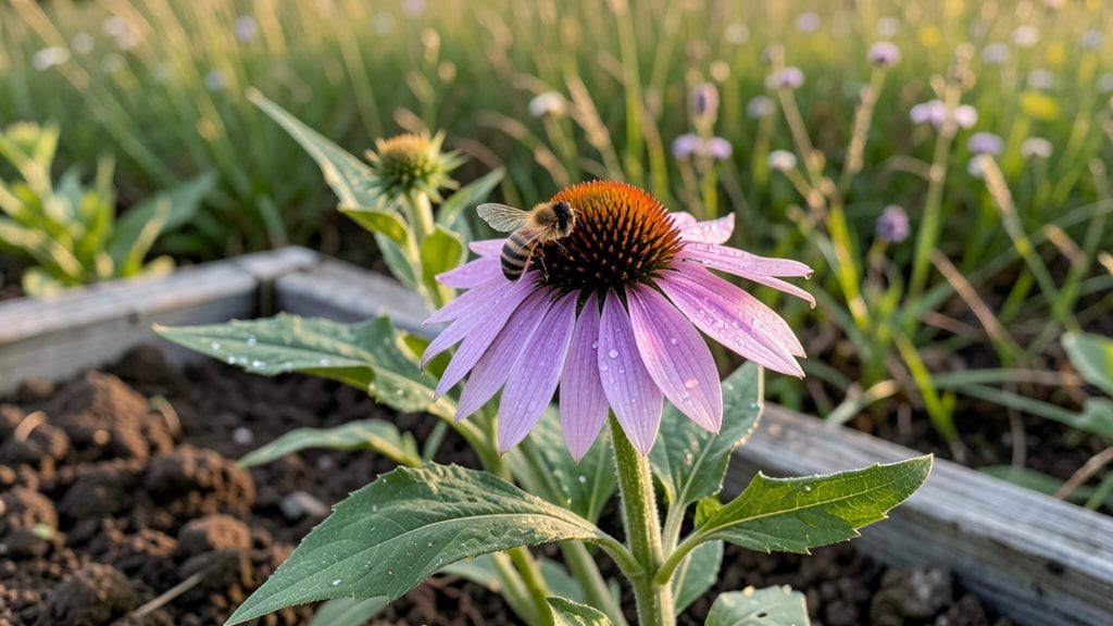Honey Bee Wildflower Companion Plants: Pollinator Paradise That Thrives in Any Garden