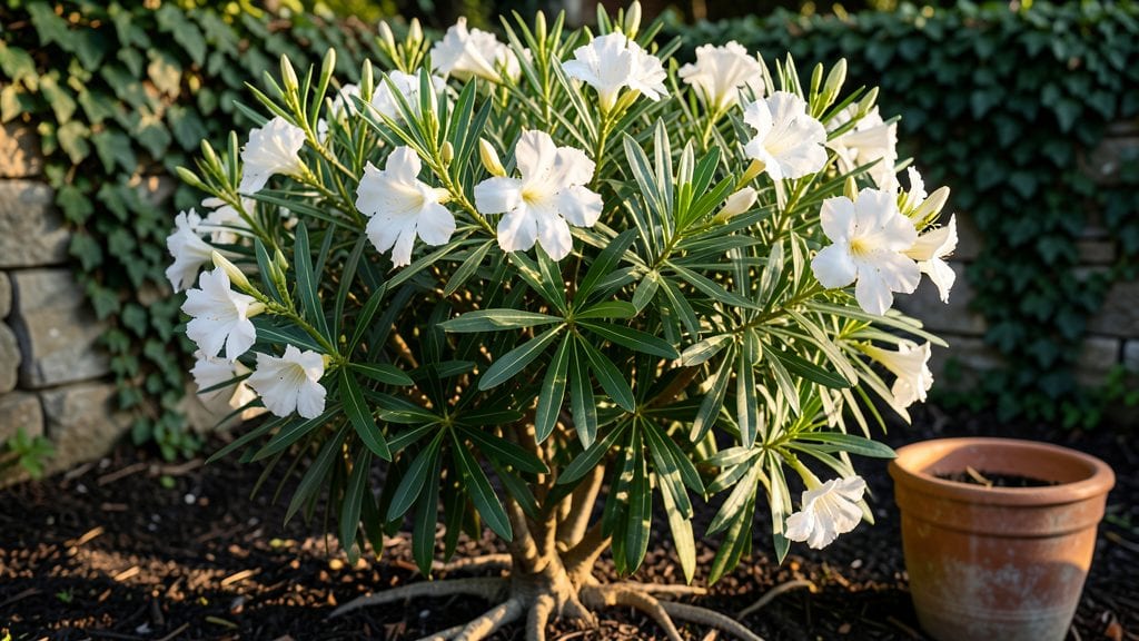 Nerium Oleander White Flower Growing Guide: Frost-Resistant Elegance for Pacific Northwest Gardens